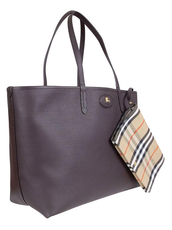 26SS 버버리 미디움 리버시블 블룸즈버리 토트백 8119598 C1762 Brown - BURBERRY