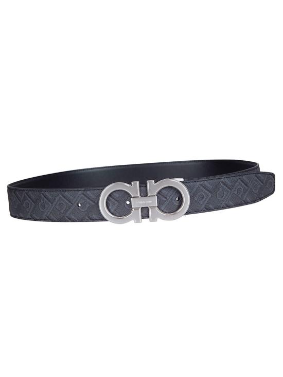 26SS 살바토레 페라가모 가죽 벨트 780171 108 Blue - SALVATORE FERRAGAMO