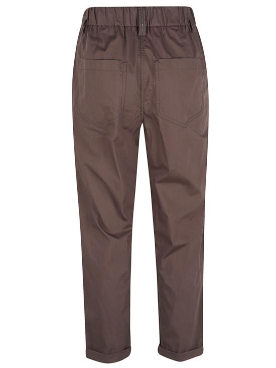 26SS 브루넬로 쿠치넬리 코튼 팬츠 M0H93P8907 C8705 Brown - BRUNELLO CUCINELLI