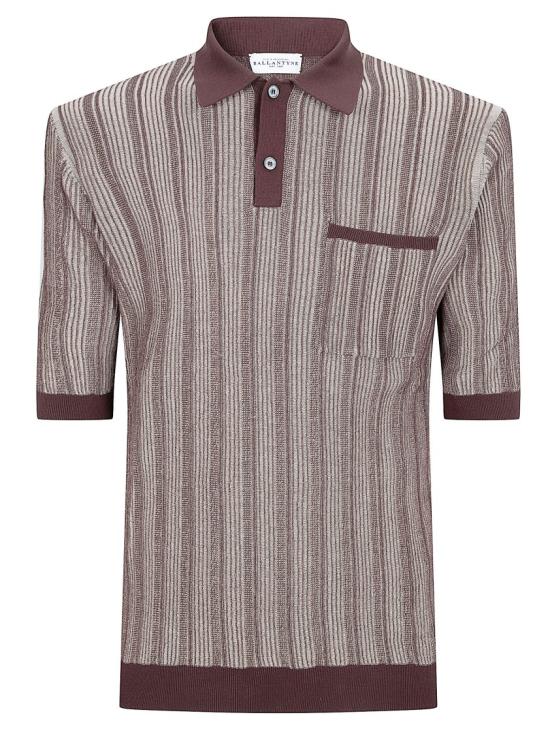 26SS 발렌타인 폴로 티셔츠 B2W25614C1494049 Brown