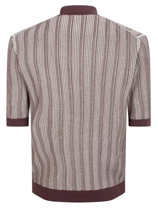 26SS 발렌타인 폴로 티셔츠 B2W25614C1494049 Brown - BALLANTYNE