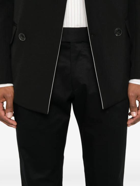 26SS 제르마노 스트레이트 팬츠 3RBG 4823 0160 BLACK - GERMANO