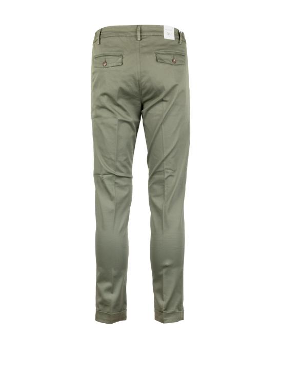 26SS 리하쉬 스트레이트 팬츠 P304 JM 22775221 VERDE MILITARE - RE-HASH