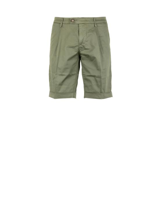 26SS 리하쉬 숏팬츠 BB37 LS 08605221 VERDE MILITARE