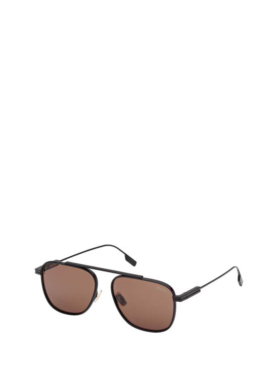 26FW 에르메네질도제냐 선글라스 EZ0291 02E MATTE BLACK - ERMENEGILDO ZEGNA
