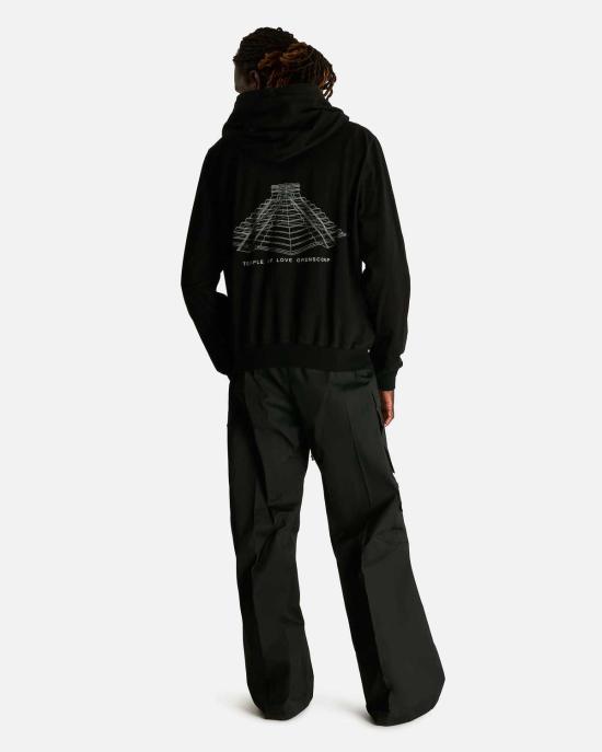  릭 오웬스 후드 티셔츠 후드티 - RICK OWENS