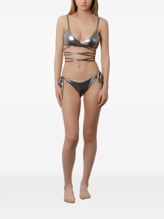 26SS 디 아티코 비키니 수영복 260WBC00009 PAA115CO651 Dark silver - THE ATTICO