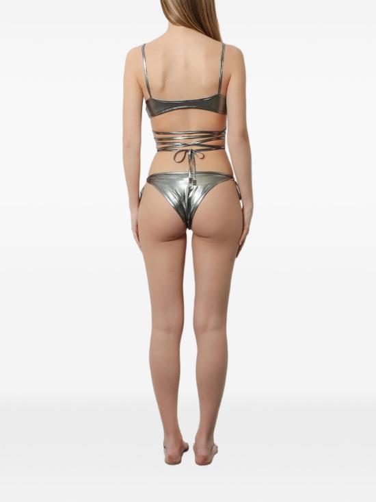 26SS 디 아티코 비키니 수영복 260WBC00009 PAA115CO651 Dark silver - THE ATTICO