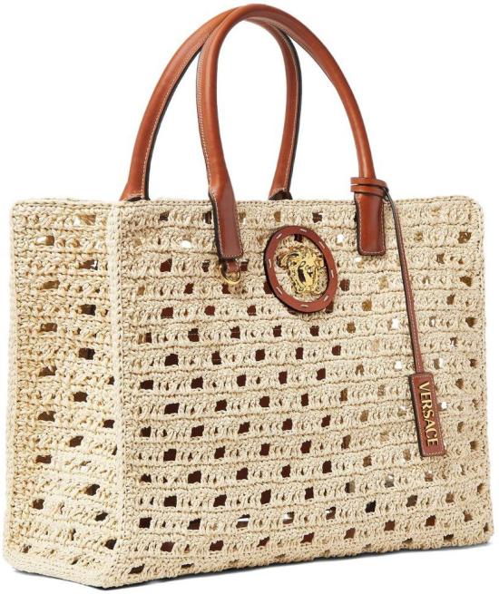26SS 베르사체 토트백 10047411A169992KJ8V BEIGE - VERSACE