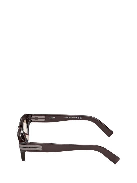 26FW 에르메네질도제냐 선글라스 EZ0282 48E SHINY DARK BROWN - ERMENEGILDO ZEGNA