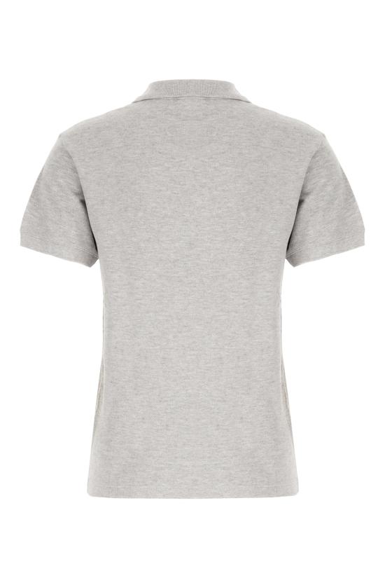 26SS 메종키츠네 베이비 폭스 레귤러 폴로 티셔츠 MW00202KP0001H120 LIGHT GREY MELANGE DOM - MAISON KITSUNE