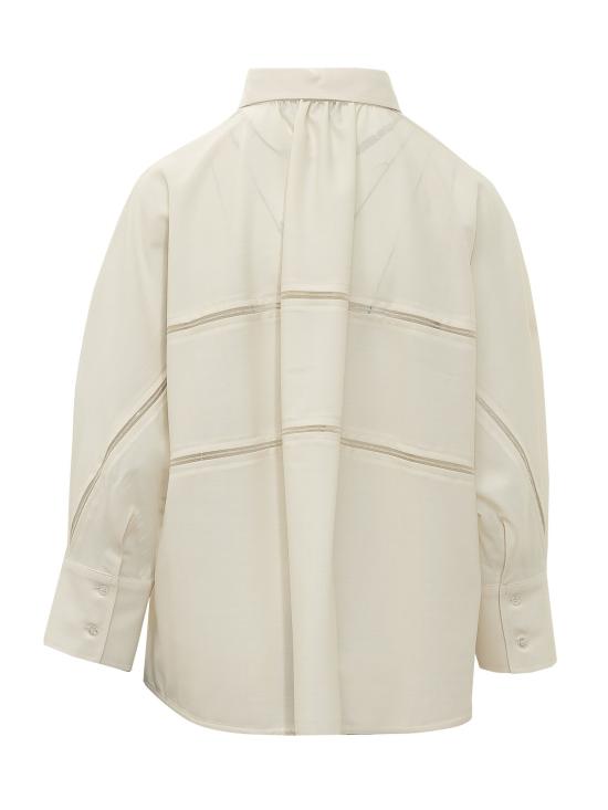 26SS 파비아나 필리피 셔츠 CAD266F309L771 0145 BURRO - FABIANA FILIPPI