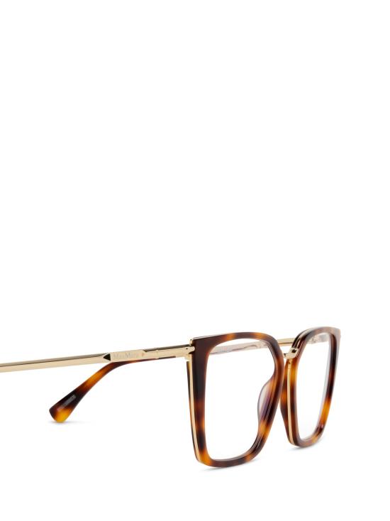 26FW 막스마라 안경 MM5151 B 052 DARK HAVANA SHINY PALE GOLD - MAX MARA
