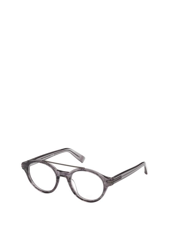 26FW 에르메네질도제냐 안경 EZ5327 020 GREY STRIPED - ERMENEGILDO ZEGNA