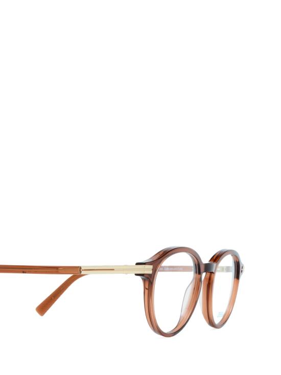 26FW 에르메네질도제냐 안경 EZ5269 048 SHINY DARK BROWN - ERMENEGILDO ZEGNA