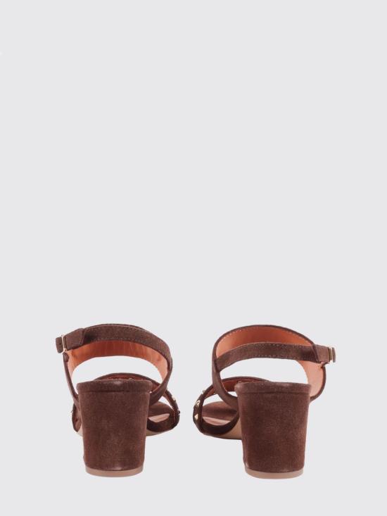 26SS 비아로마 힐/펌프스 4645 EBANO Brown - VIA ROMA