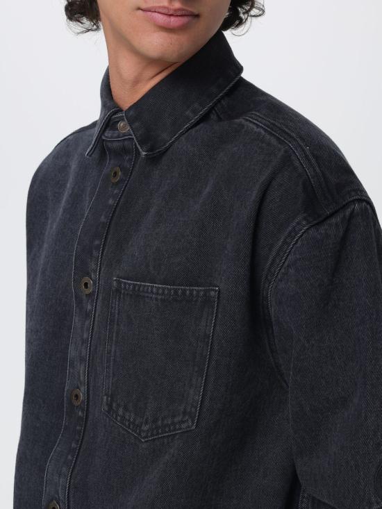 26SS 로에베 긴팔 셔츠 H526Y1DX02 1100 Black - LOEWE