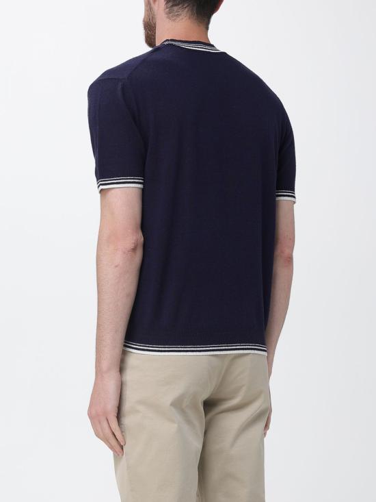 26SS Paolo Pecora 반팔 티셔츠 A023F600 0001 Blue 1 - OTHER BRANDS