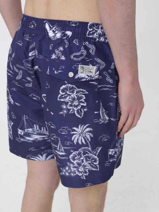 26SS 폴로 랄프로렌 스윔팬츠 710B13658 001 Gnawed Blue 1 - POLO RALPH LAUREN