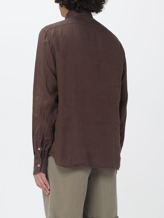 26SS 틴토리아 매테이 954 긴팔 셔츠 J66TNP UR6 Brown - TINTORIA MATTEI 954