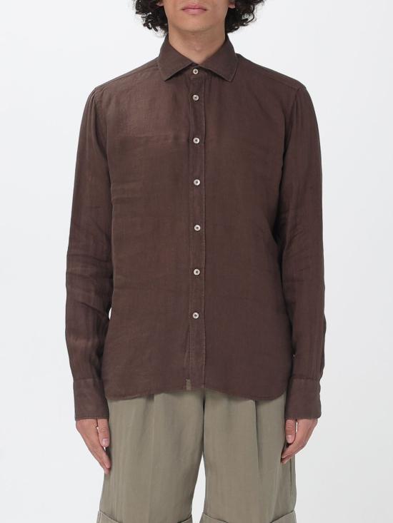 26SS 틴토리아 매테이 954 긴팔 셔츠 J66TNP UR6 Brown