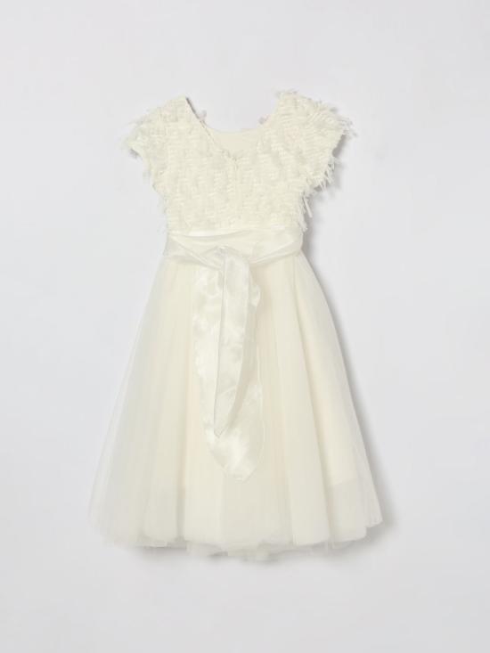 26SS [키즈] 모나리자 원피스 79G9007044 0001 White - MONNALISA