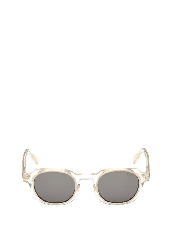 26FW 에르메네질도제냐 선글라스 EZ0286 39A SHINY LIGHT YELLOW