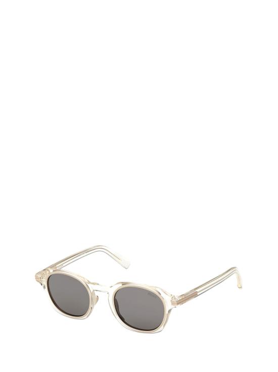 26FW 에르메네질도제냐 선글라스 EZ0286 39A SHINY LIGHT YELLOW - ERMENEGILDO ZEGNA
