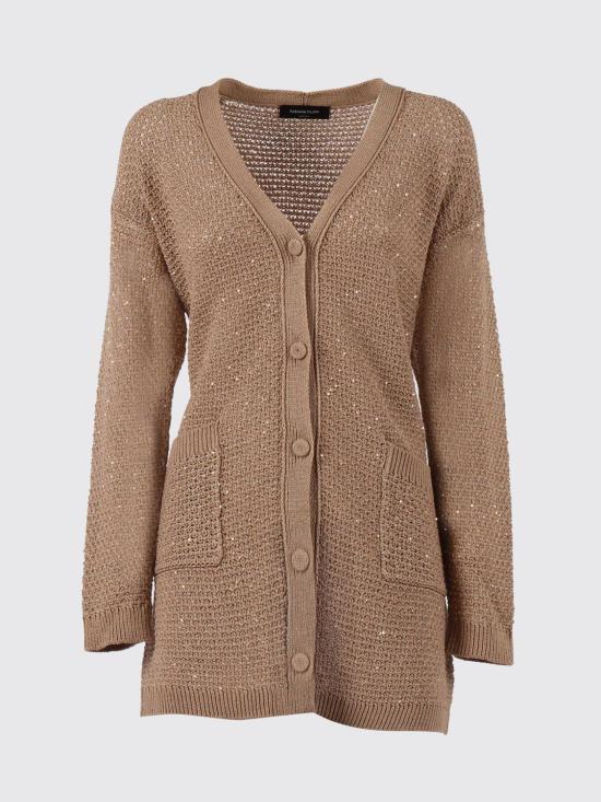 26SS 파비아나 필리피 가디건 MAD276F532M120 VR3 Brown - FABIANA FILIPPI