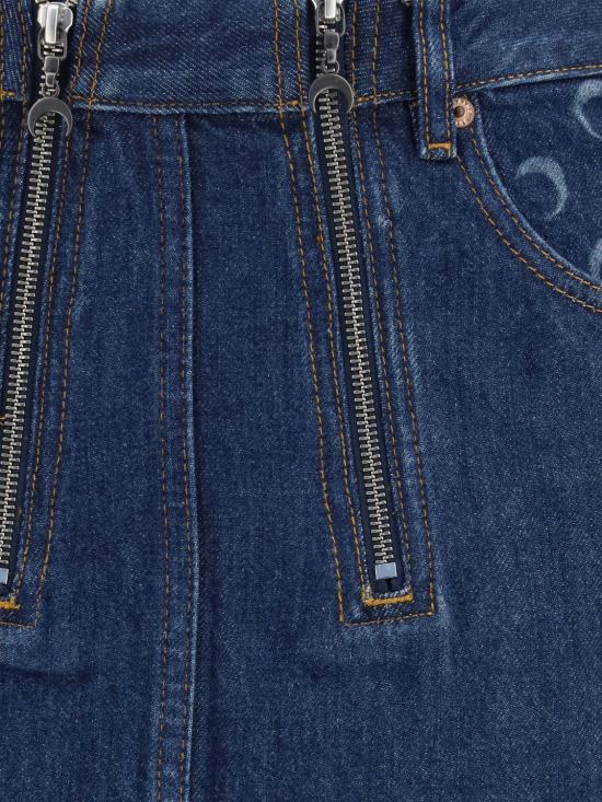 26SS 마린세르 데님 스커트 WSK135ARDEN0002 BL80 Blue - MARINE SERRE