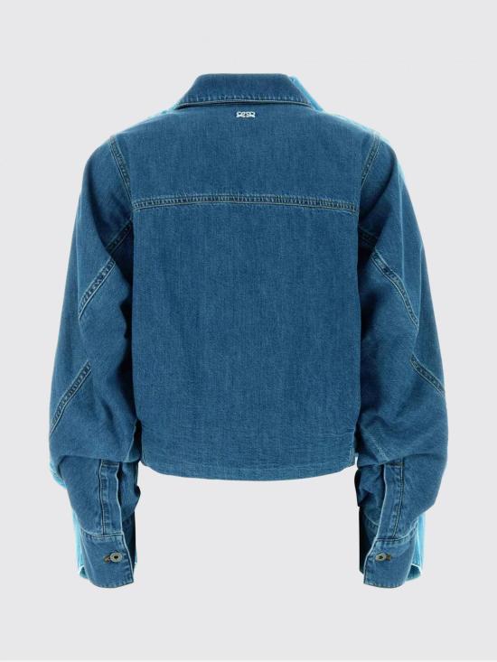 26SS 로에베 벌룬 데님 자켓 S540Y1CX06 LIGHTBLUE Gnawed Blue - LOEWE