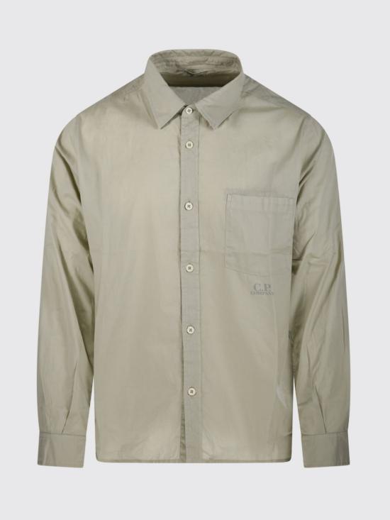 26SS 씨피 컴퍼니 긴팔 셔츠 20CMSH225A110349G 610 Green - C.P. COMPANY