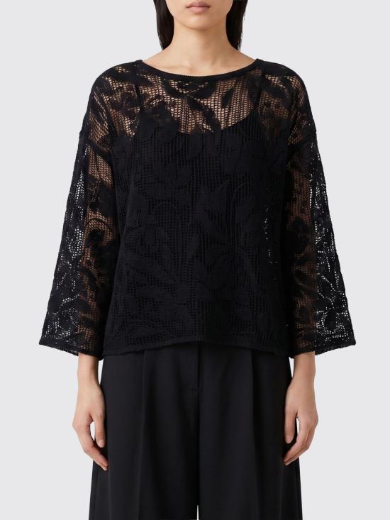 26SS 캉그라 긴팔 티셔츠 S6A393001 S6A00013 Black