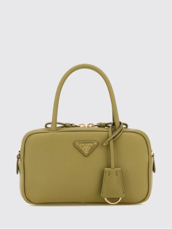 26SS 프라다 레더 탑 핸들백 1BB1522CYS F0362 Green