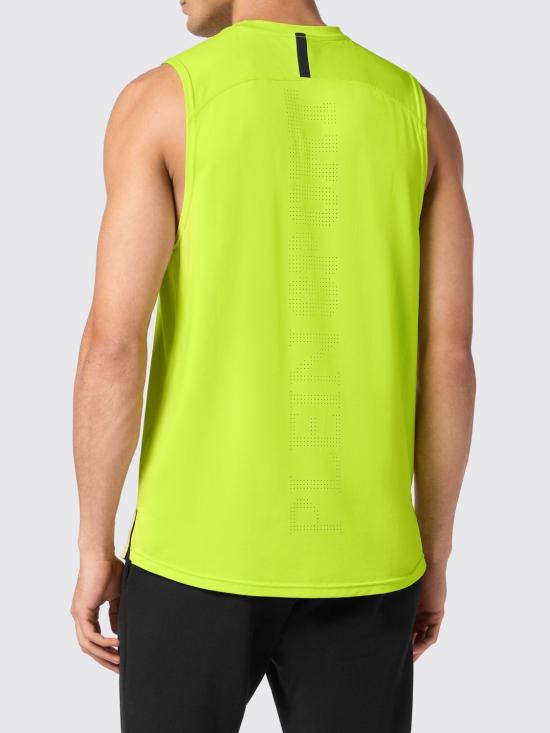 26SS 플레인스포츠 민소매 티셔츠 SAECMTK7986STE003N 29 Yellow - PLEIN SPORT