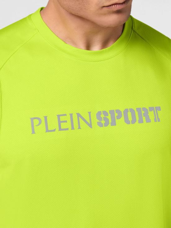 26SS 플레인스포츠 민소매 티셔츠 SAECMTK7986STE003N 29 Yellow - PLEIN SPORT