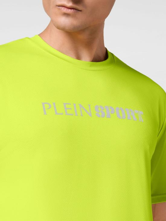 26SS 플레인스포츠 반팔 티셔츠 SAECMTK8033STE003N 29 Yellow - PLEIN SPORT