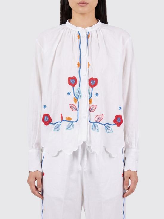 26SS 포르테포르테 블라우스 14851MYSHIRT 0023 Gnawed Blue