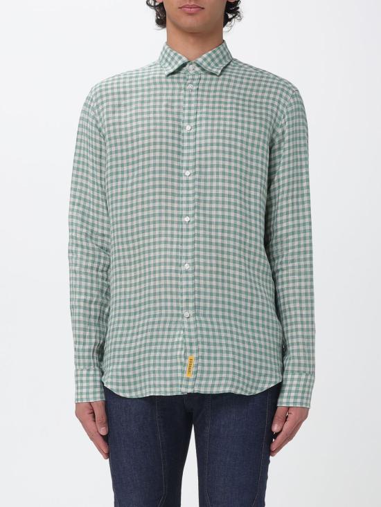 26SS B.D.배기스 긴팔 셔츠 B010B16022 03 Green