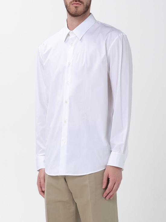 26SS 생로랑 긴팔 셔츠 859779Y2N48 9000 White - SAINT LAURENT
