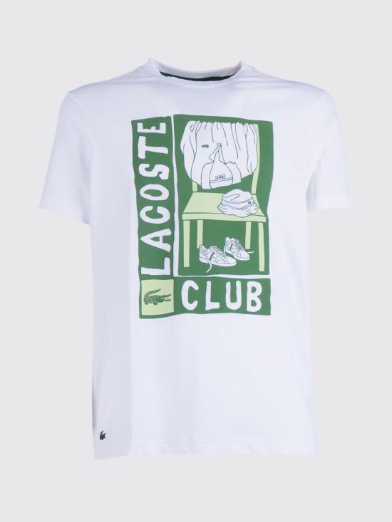 26SS 라코스테 반팔 티셔츠 TH1773 001 White - LACOSTE