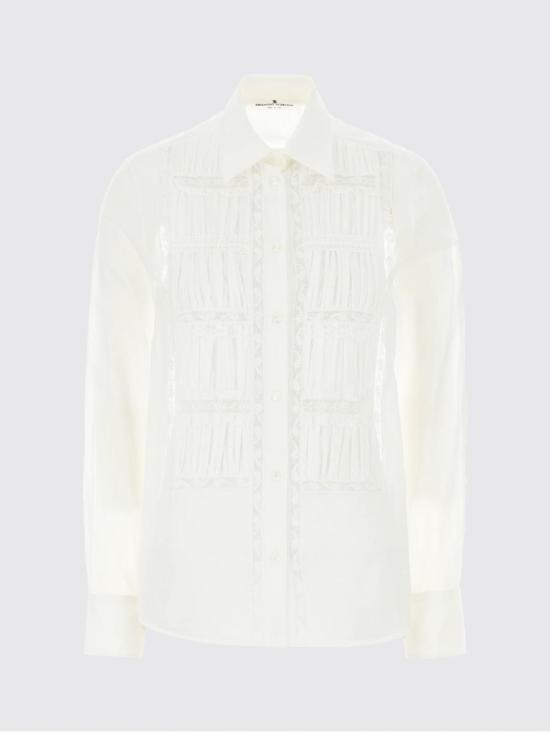 26SS 에르마노 설비노 블라우스 D482K703APJBN 10602 White - ERMANNO SCERVINO