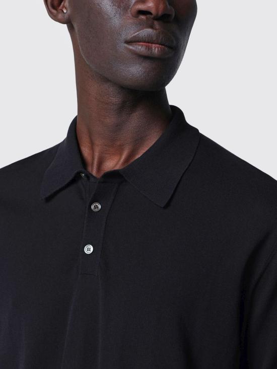 26SS 로베르토 콜리나 폴로 티셔츠 261MYA10024 09 Black - ROBERTO COLLINA