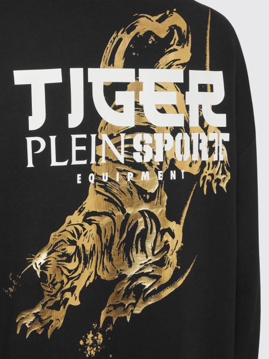 26SS 플레인스포츠 후드 티셔츠 PAECMJB3700STE003N 0294 Black - PLEIN SPORT