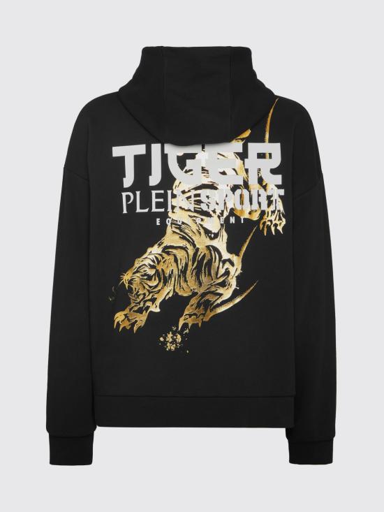 26SS 플레인스포츠 후드 티셔츠 PAECMJB3700STE003N 0294 Black - PLEIN SPORT