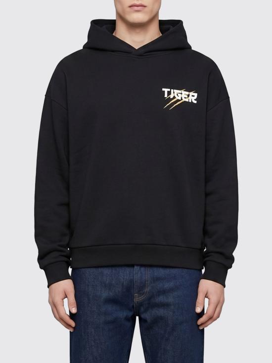 26SS 플레인스포츠 후드 티셔츠 PAECMJB3700STE003N 0294 Black