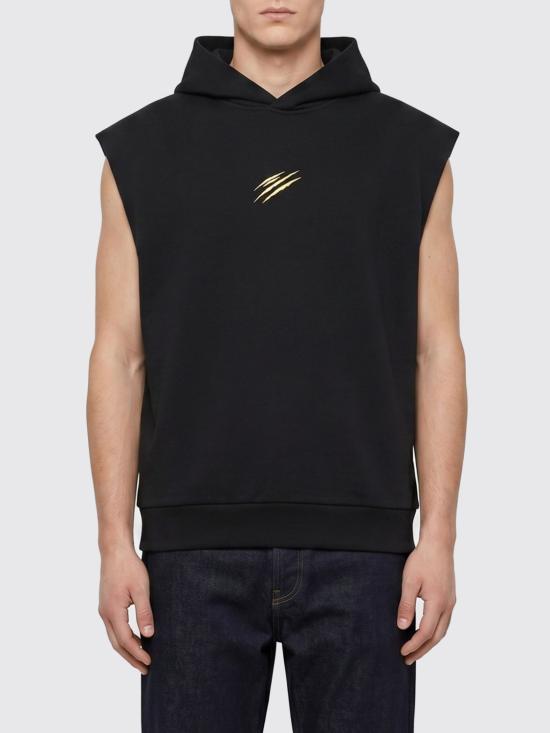26SS 플레인스포츠 후드 티셔츠 PAECMJB3699STE003N 0294 Black