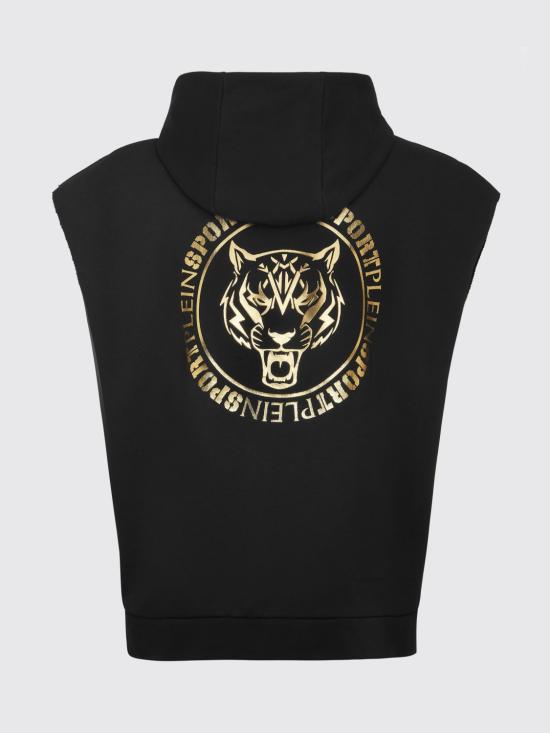 26SS 플레인스포츠 후드 티셔츠 PAECMJB3699STE003N 0294 Black - PLEIN SPORT
