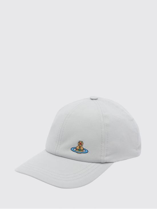 26SS 비비안웨스트우드 ORB 로고 베이스볼 캡 81020019W01HC P402 Grey