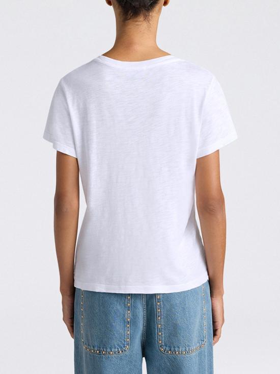 26SS 모모니 반팔 티셔츠 261MMOTS00926156MO 0010 White - MOMONI